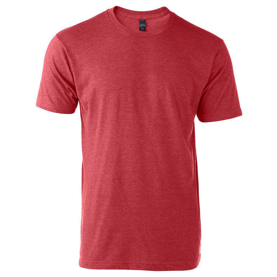 Tultex 235 Youth Tee-Heather Red