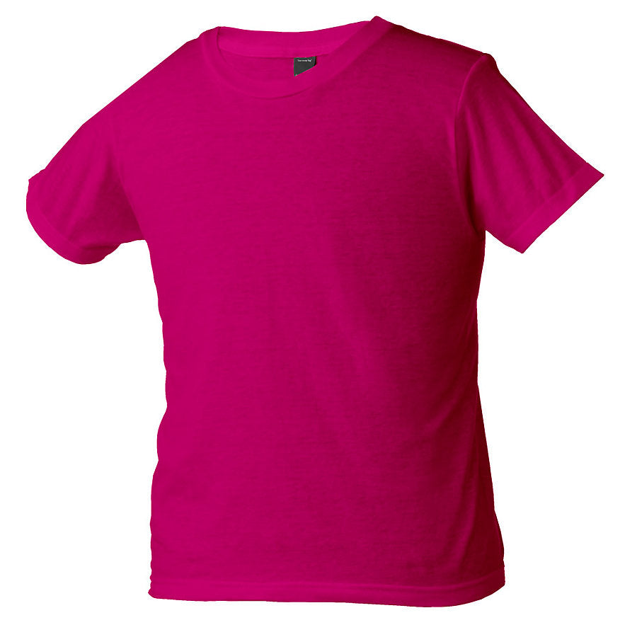 Tultex 235 Youth Tee-Fuchsia