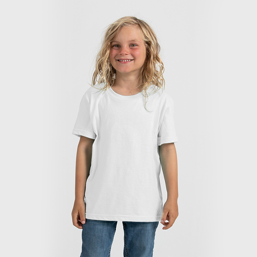 Tultex 235 Youth Tee-White