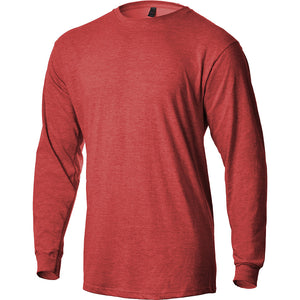 Tultex 291 Long Sleeve- Heather Red