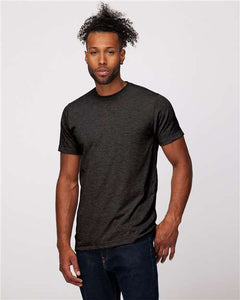 Tultex 241 Adult Poly Rich Crew-Heather Graphite