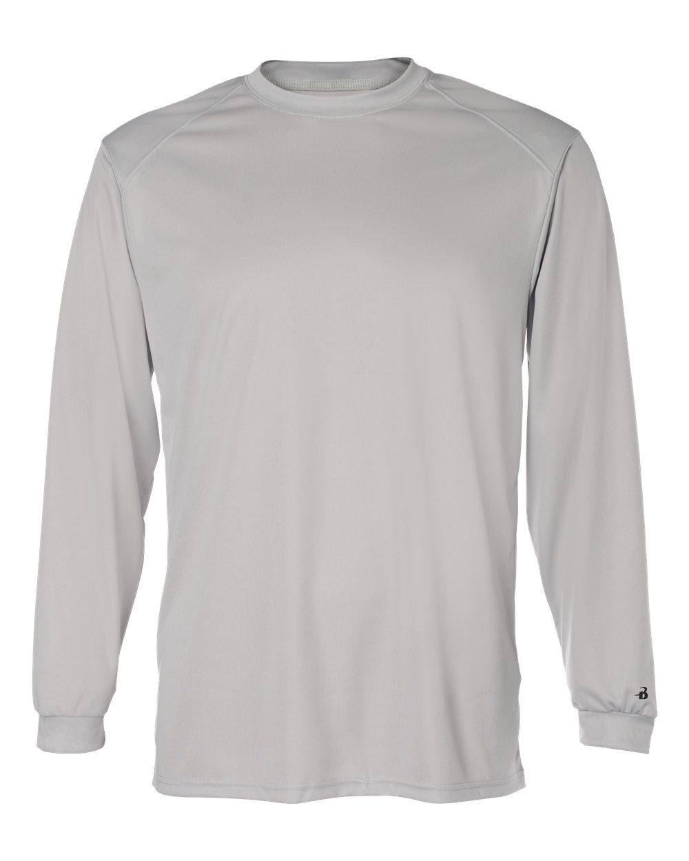 Badger 4104 Long Sleeve - Silver