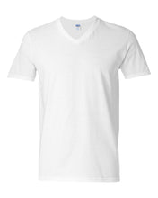 Load image into Gallery viewer, Gildan 64V00 V-Neck-White
