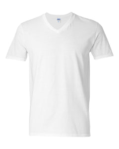 Gildan 64V00 V-Neck-White