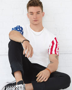 Code Five 3976 Unisex Tees - Stars and Stripes