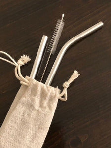 BruMate Reusable Straws - Stainless
