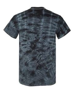 Dyenomite- Tie-Dyed T-Shirt- Black Crystal