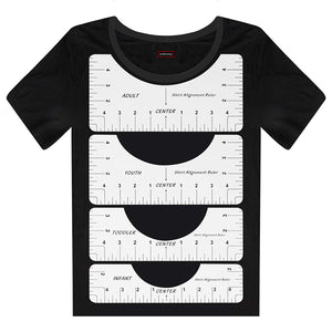 T-Shirt Alignment Rulers (Set of 4)