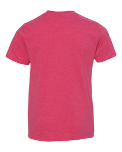 LAT 6101 Youth Crew- Vint. Hot Pink