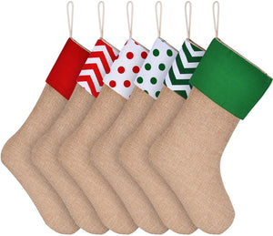 Burlap Stockings