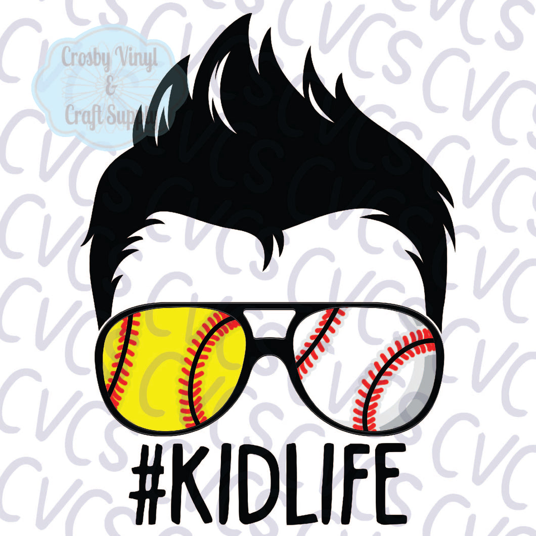 Baseball Softball Kid Life - Boy