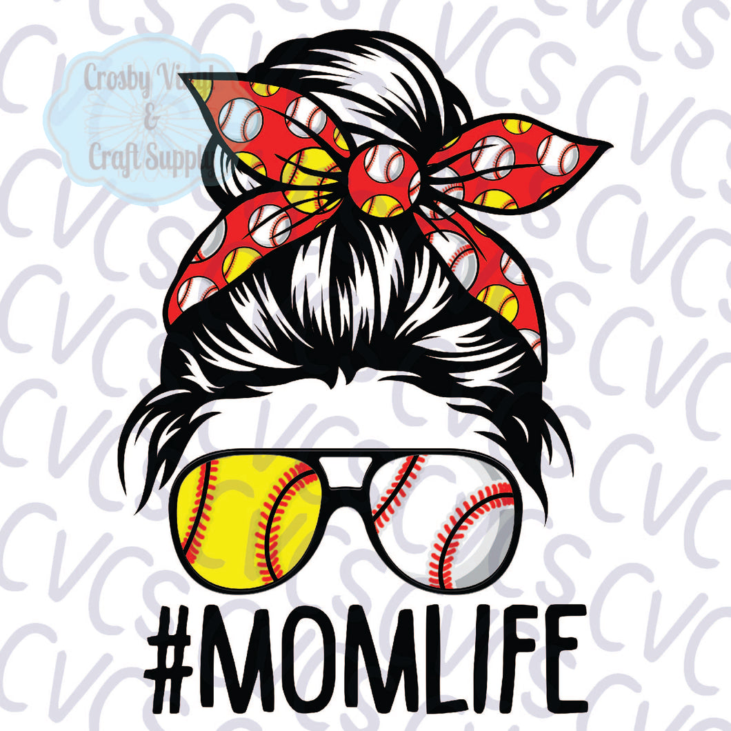 Baseball Softball Mom Life
