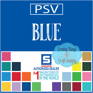 Permanent PS Sign Vinyl-Blue