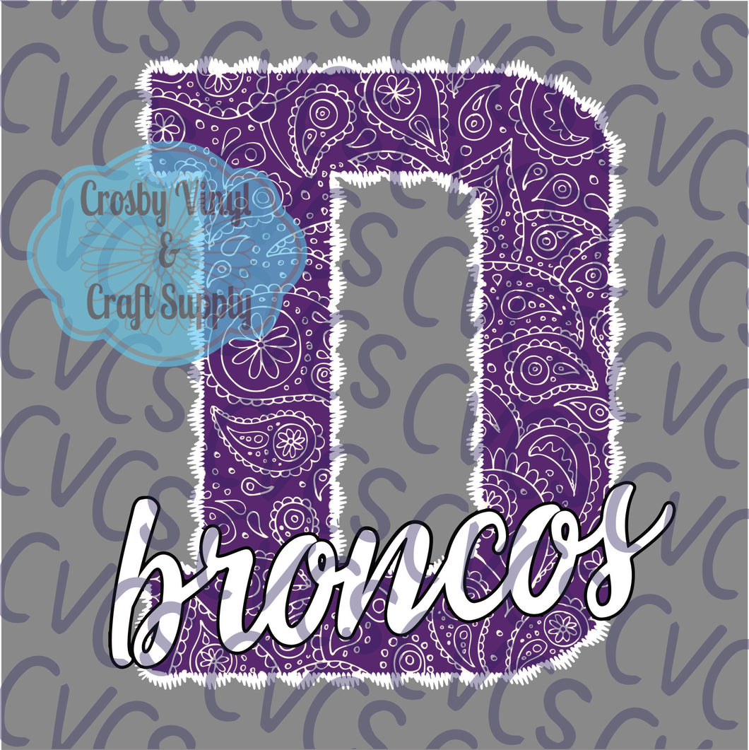 Broncos Paisley