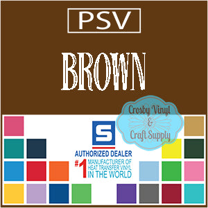 Permanent PS Sign Vinyl-Brown