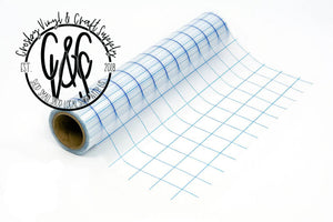 Grid-Lined Transfer Tape-12"x30" Roll