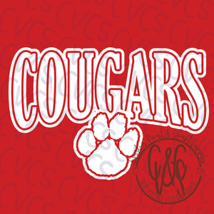 Cougars Paw