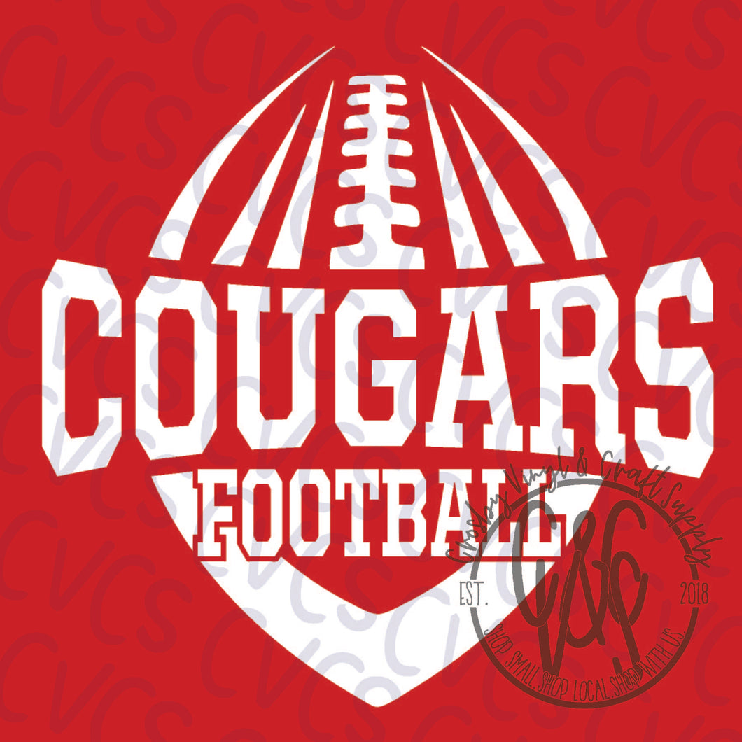 Cougars Football Vertical
