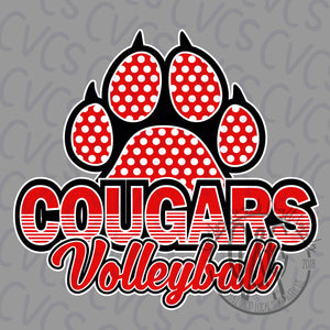 Cougars Volleyball Polka