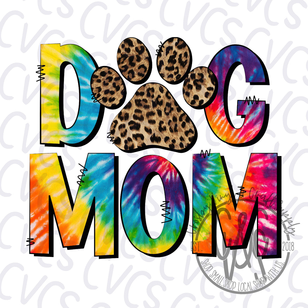 Dog Mom Tie-Dye