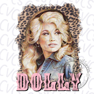 Dolly Leopard *** Sublimation Only***