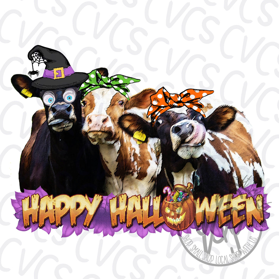 Happy Halloween Cows