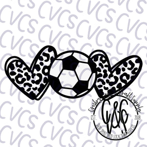 Hearts and Soccer Ball