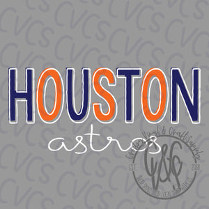 Houston Outlined