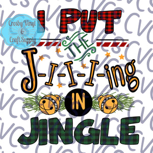 I Put the J-I-I-I-ing in Jingle