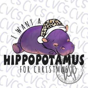 I Want a Hippopotamas for Christmas
