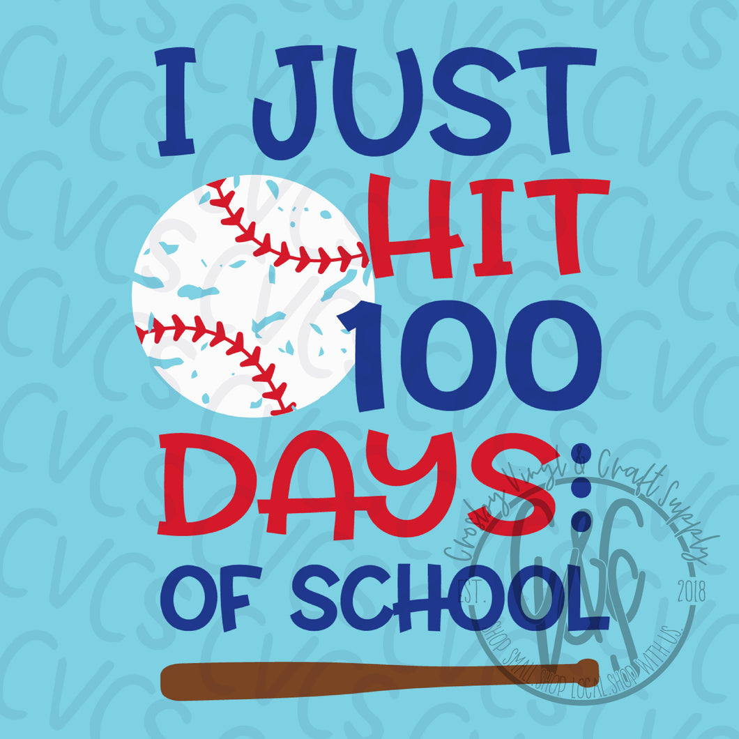 I Just Hit My Way through 100 Days