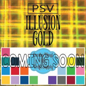 Permanent PS Sign Vinyl-Illusion Gold