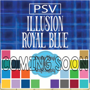Permanent PS Sign Vinyl-Illusion Royal Blue