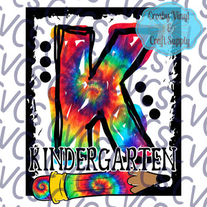 Kindergarten Tie-Dye