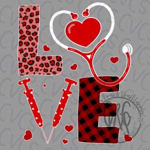 Love Valentine Nurse