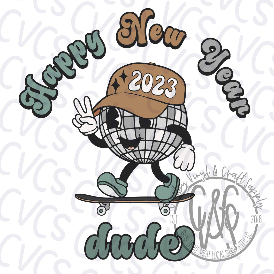New Year Skater
