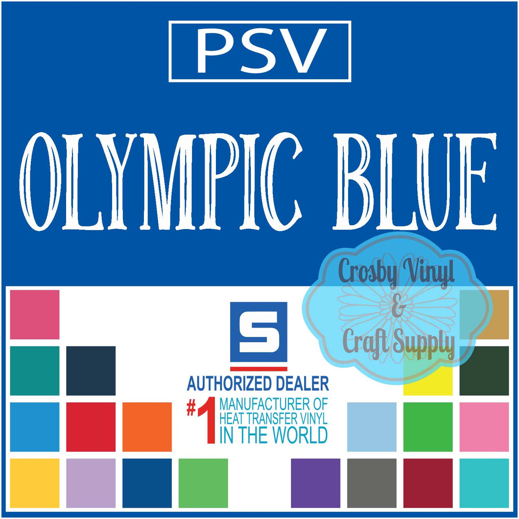 Permanent PS Sign Vinyl-Olympic Blue