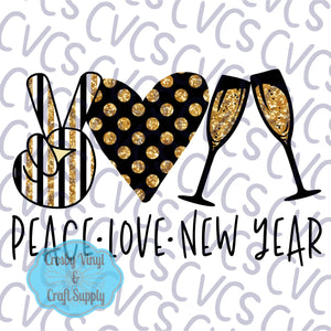 Peace Love New Year