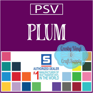 Permanent PS Sign Vinyl-Plum