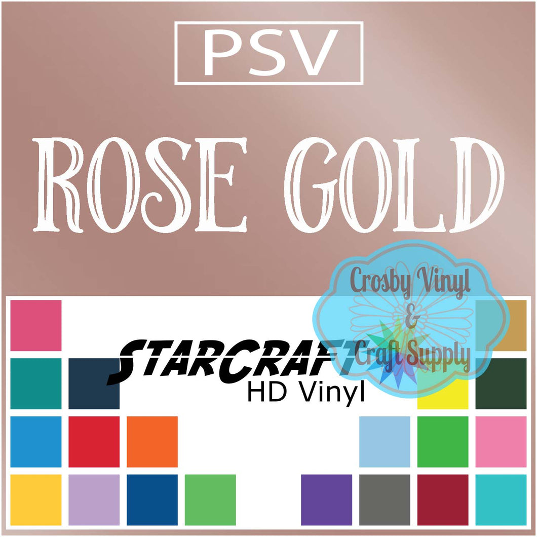 Permanent PS Sign Vinyl-Rose Gold