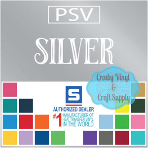 Permanent PS Sign Vinyl-Silver