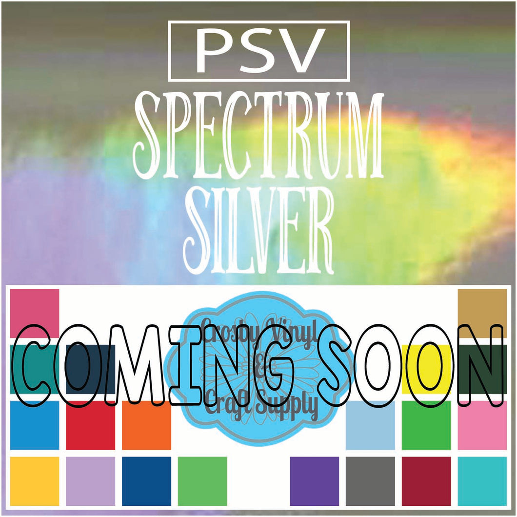 Permanent PS Sign Vinyl-Spectrum Silver