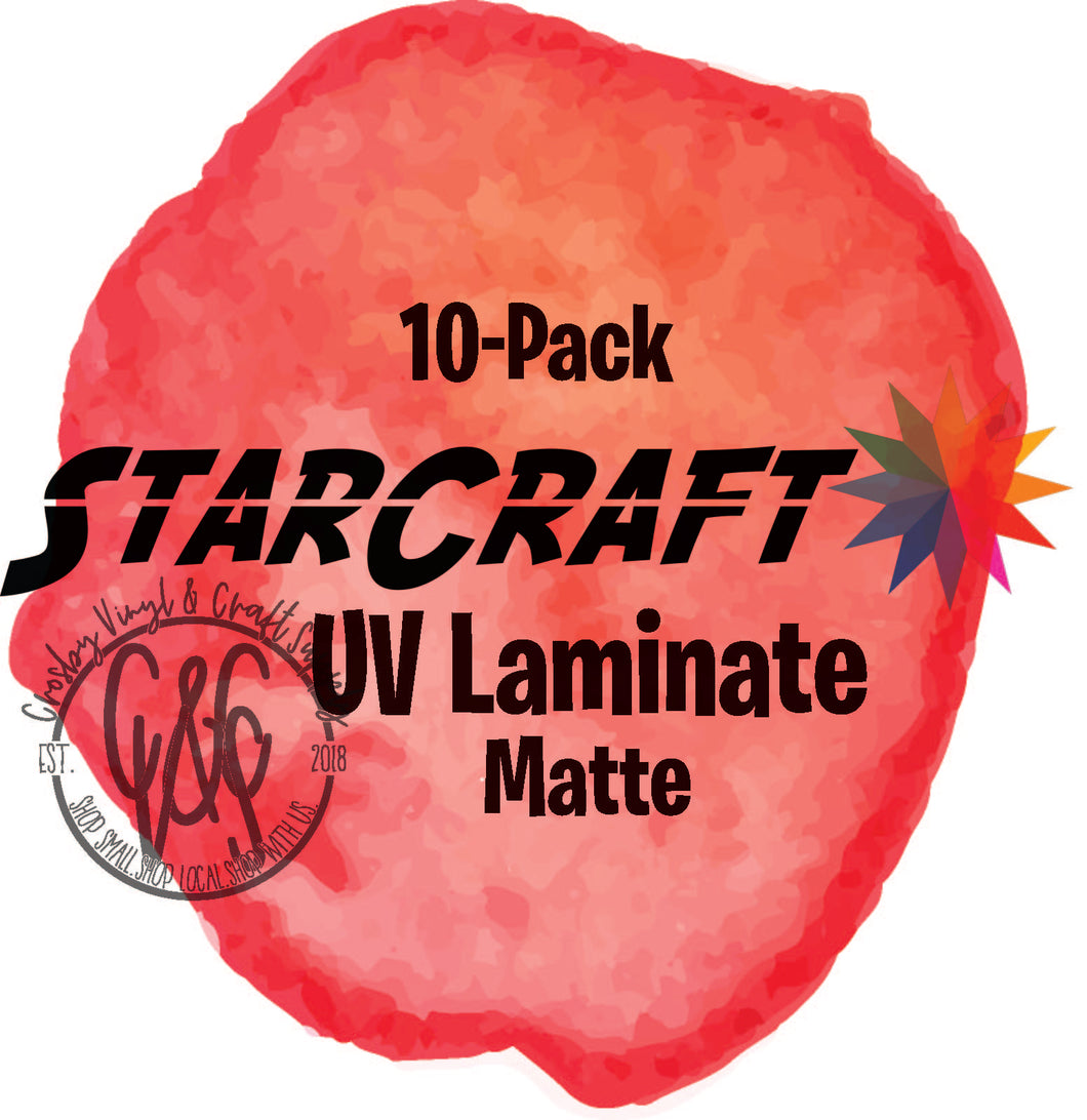 StarCraft Matte UV Laminate