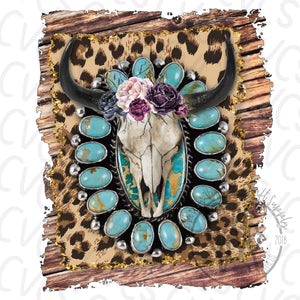 Texas Bulls Turquoise Stone