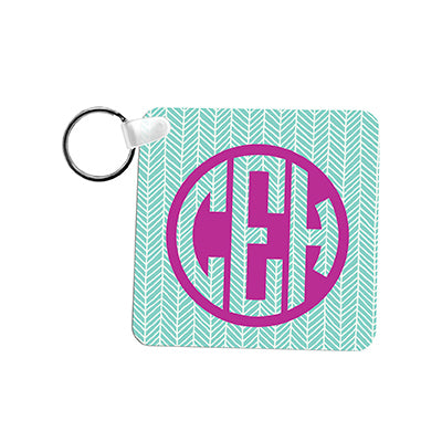 Sublimation Square Key Tag