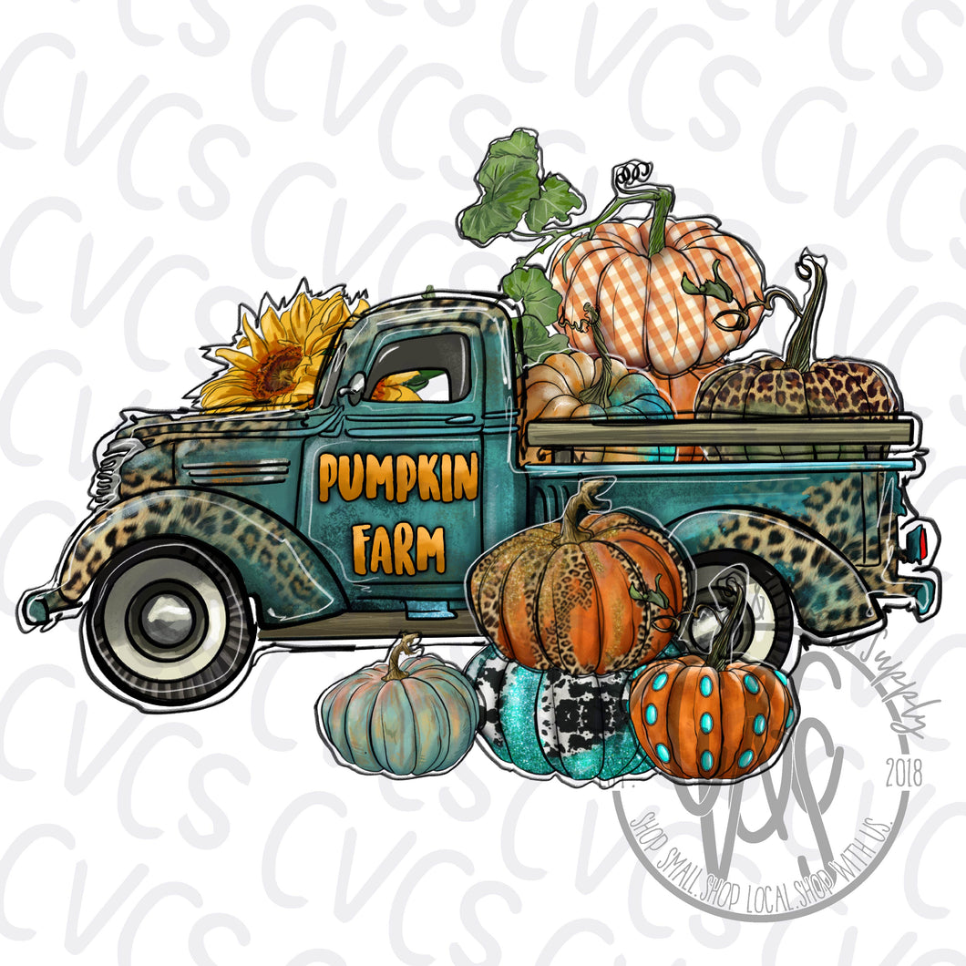 Western Pumpkin Farm Truck