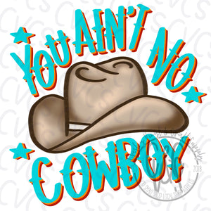 You Ain't No Cowboy