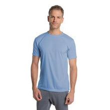 Load image into Gallery viewer, VA Unisex Poly Tee-Blizzard Blue
