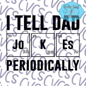 Periodic Dad Jokes