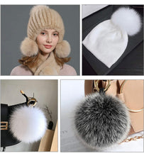Load image into Gallery viewer, 3.9in Faux Fur Pom Poms

